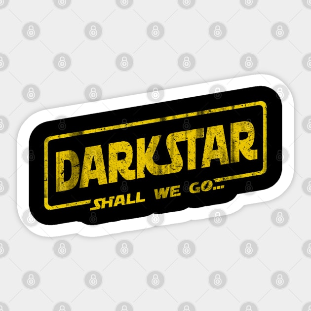 Dark Star Sticker by Shakedownstyles